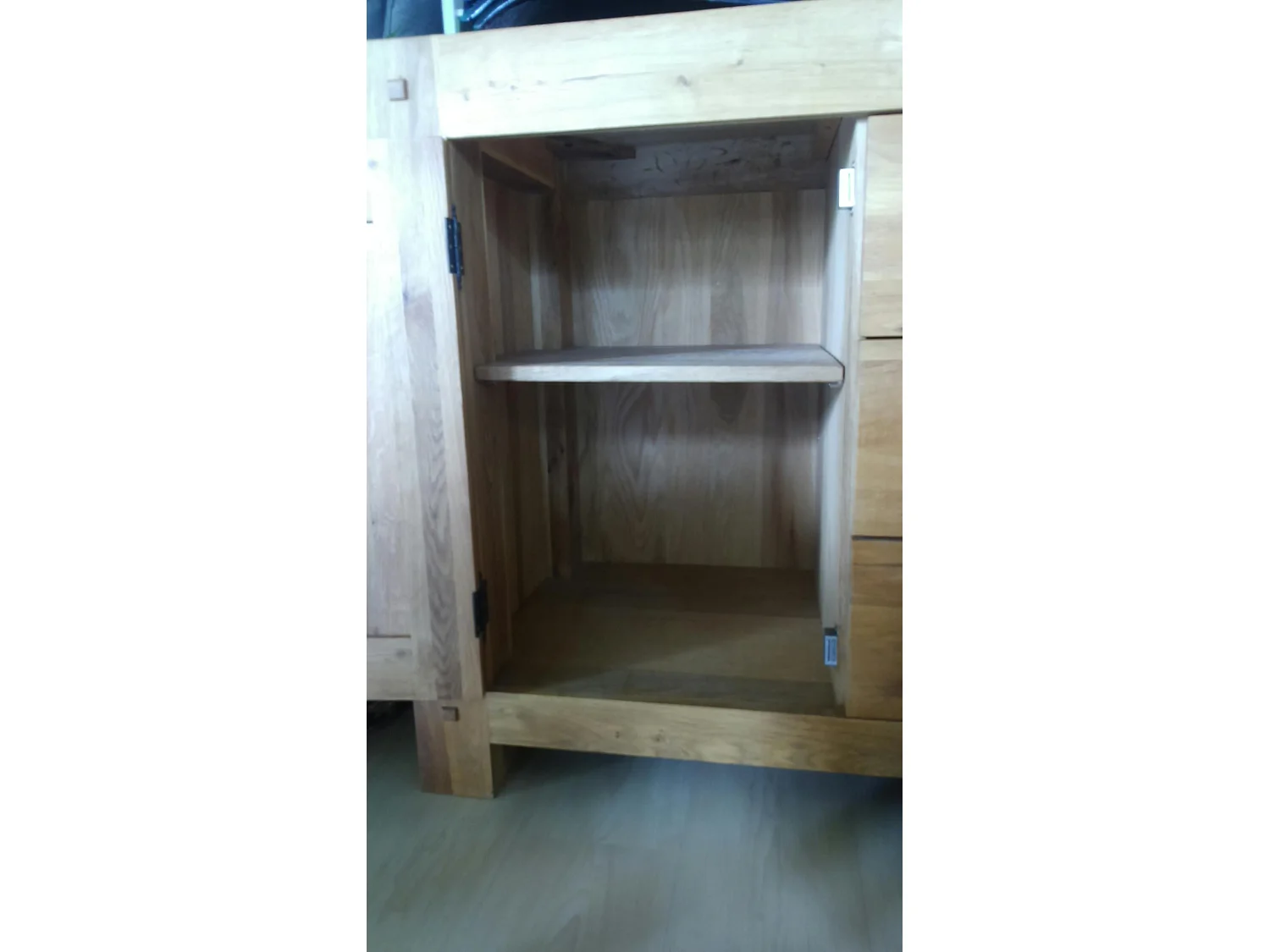 Buffet 2 portes chêne massif 150cm FJORD