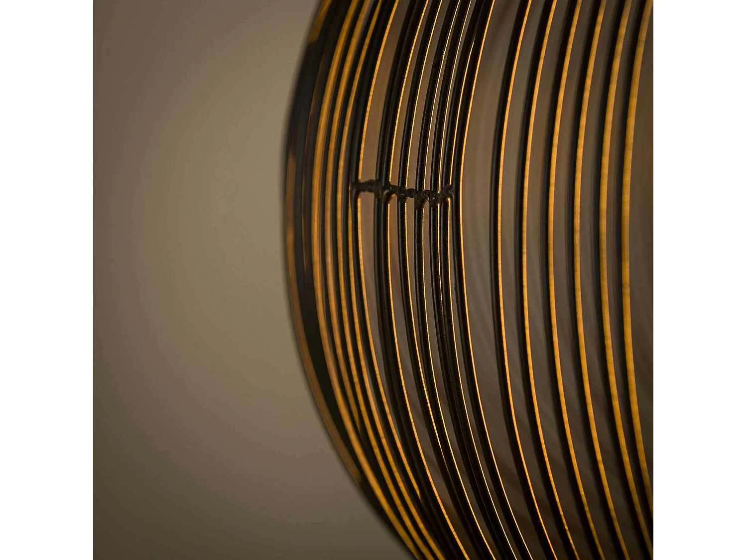 Suspension filaire forme disque RALF