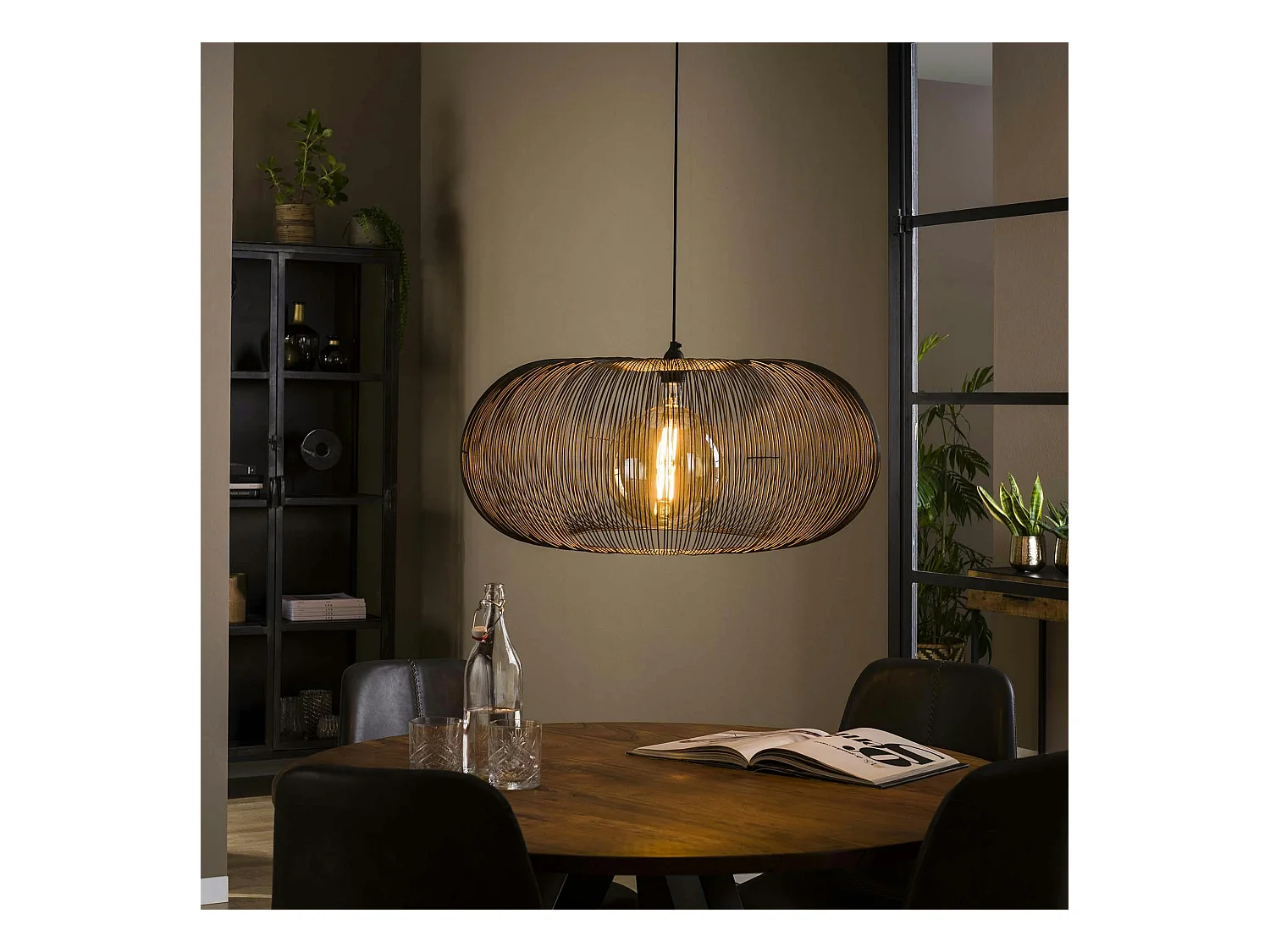 Suspension filaire forme disque RALF