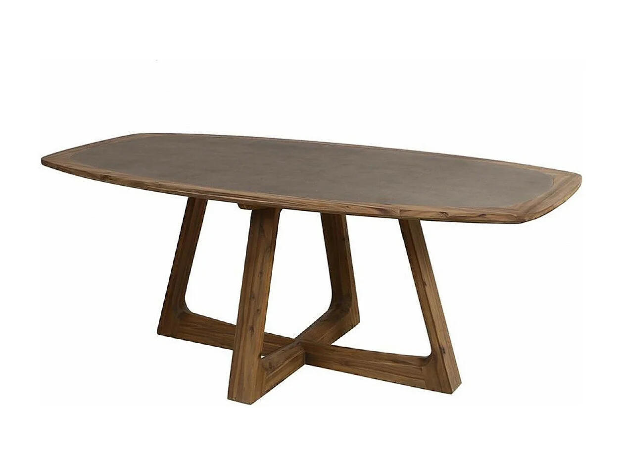 Table ovale Bois Marron - Interior's