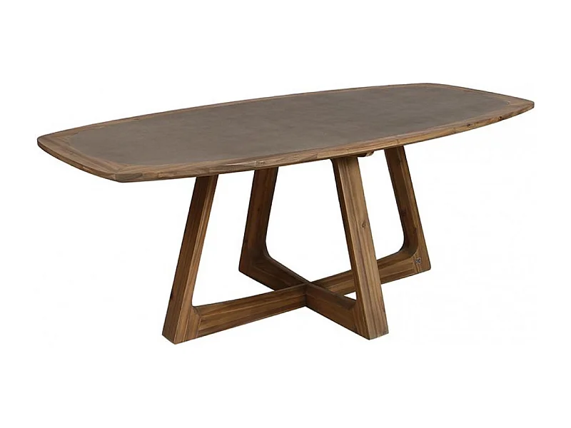 Table ovale Bois Marron - Interior's