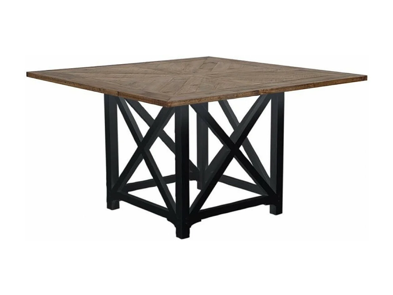 Table carrée MDF Marron - Vénitiennes Interior's