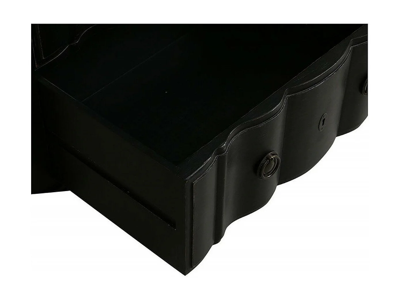 Commode arbalète double Bois Noir - Manoir Interior's