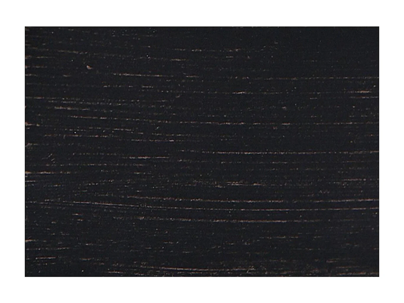 Meuble tv avec rangements Bois Noir - Manoir Interior's