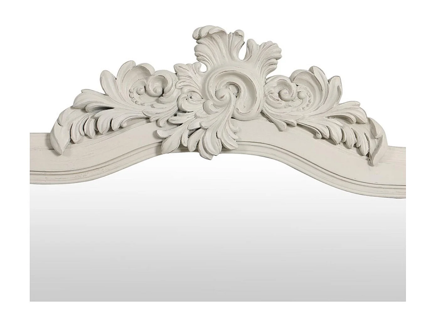 Miroir baroque Bois Blanc - Les Miroirs D'Interior'S Interior's