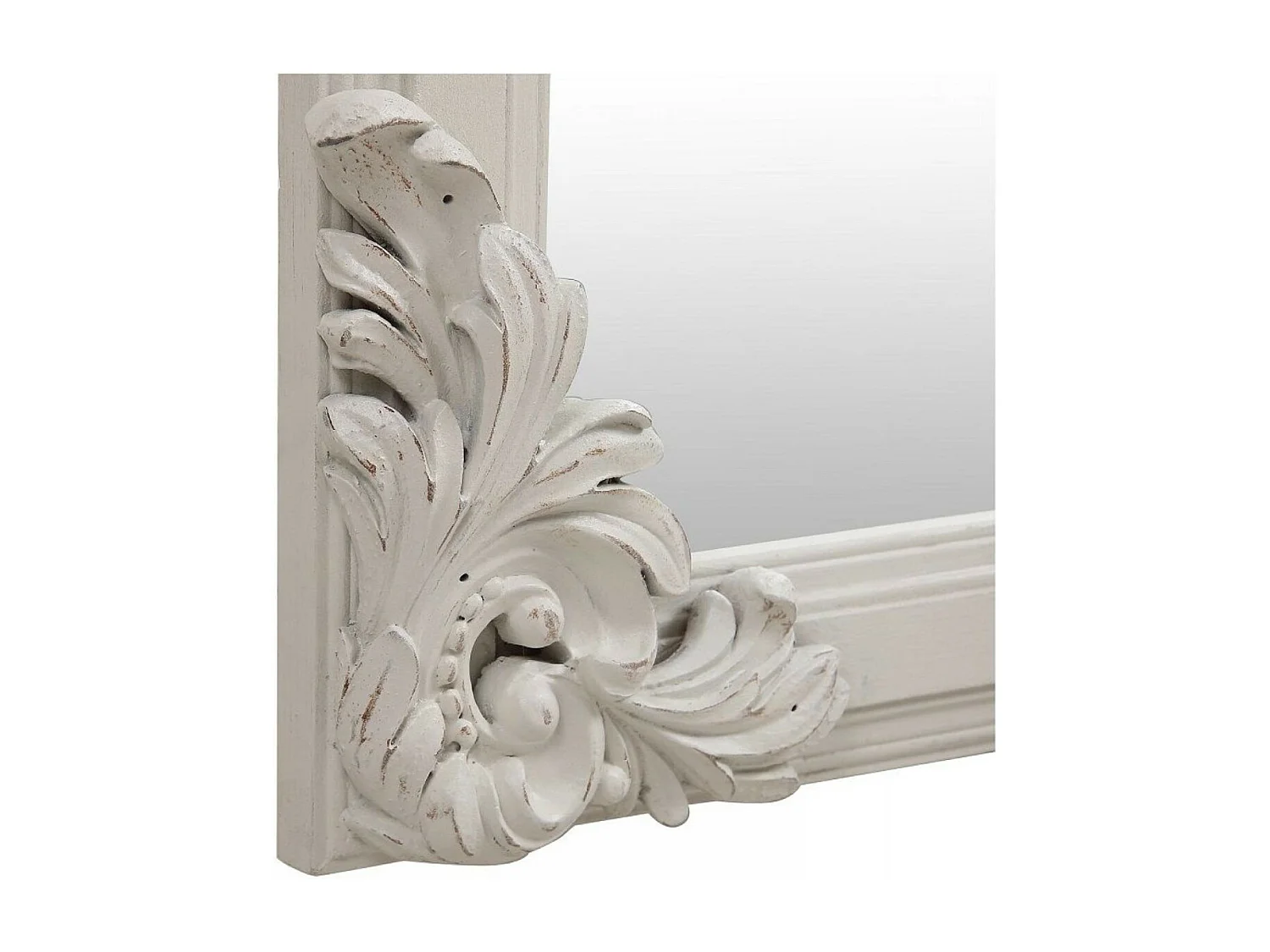 Miroir baroque Bois Blanc - Les Miroirs D'Interior'S Interior's