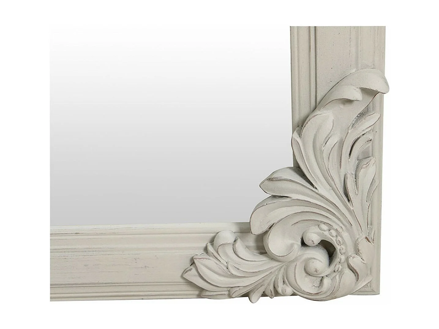 Miroir baroque Bois Blanc - Les Miroirs D'Interior'S Interior's