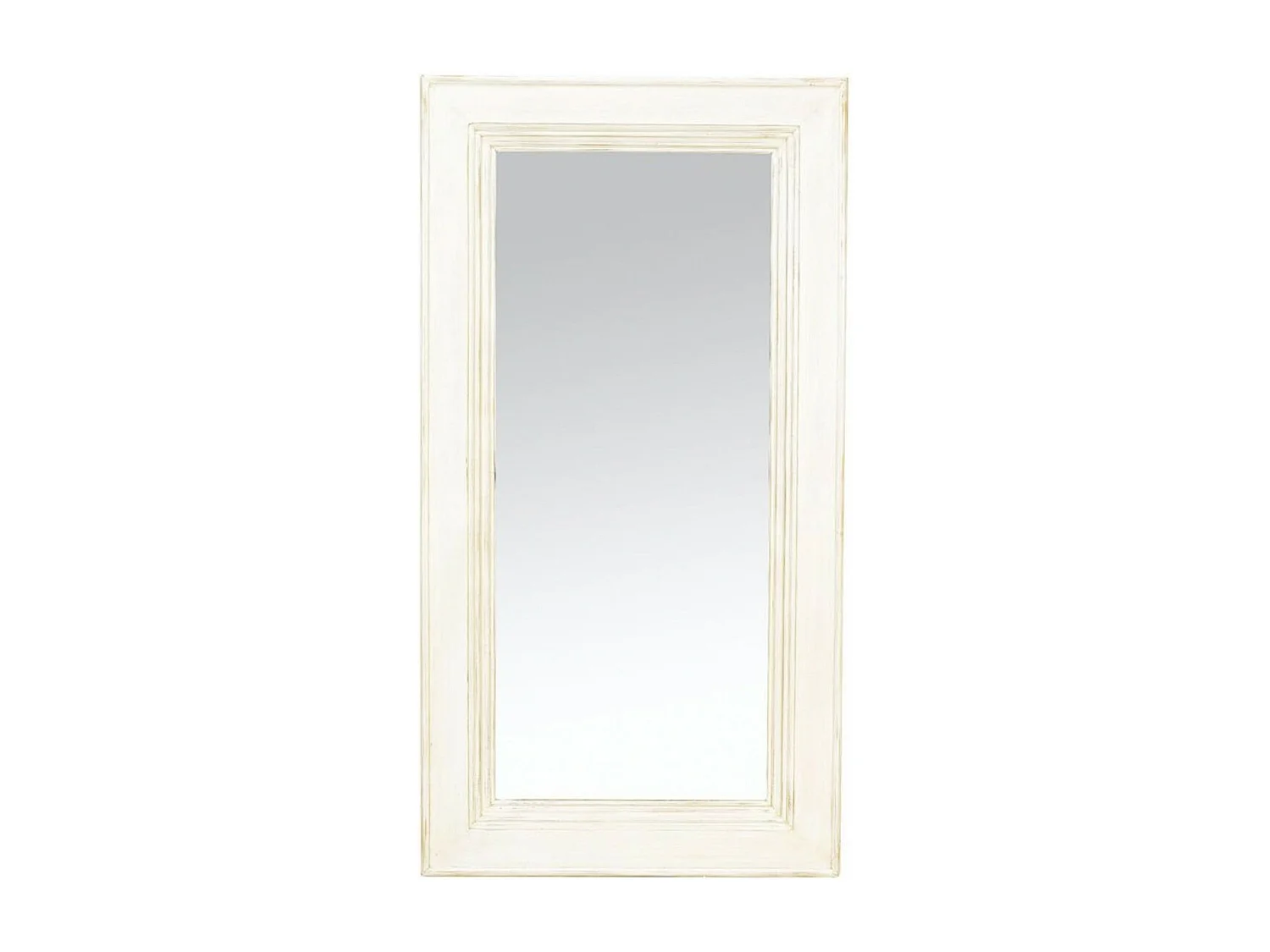 Miroir rectangulaire MDF Blanc - Harmonie Interior's