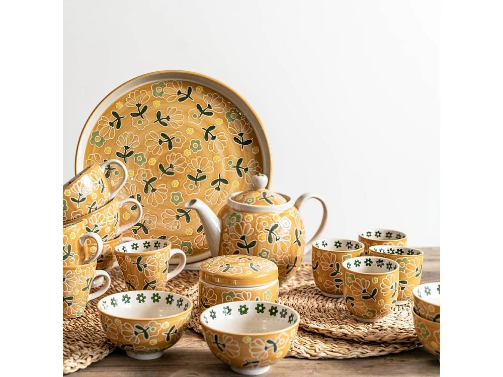 Coffret de 4 gobelets Peony 7,8 cm