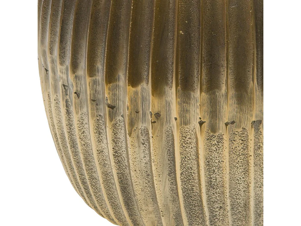 Cache pot gold 27 cm en aluminium