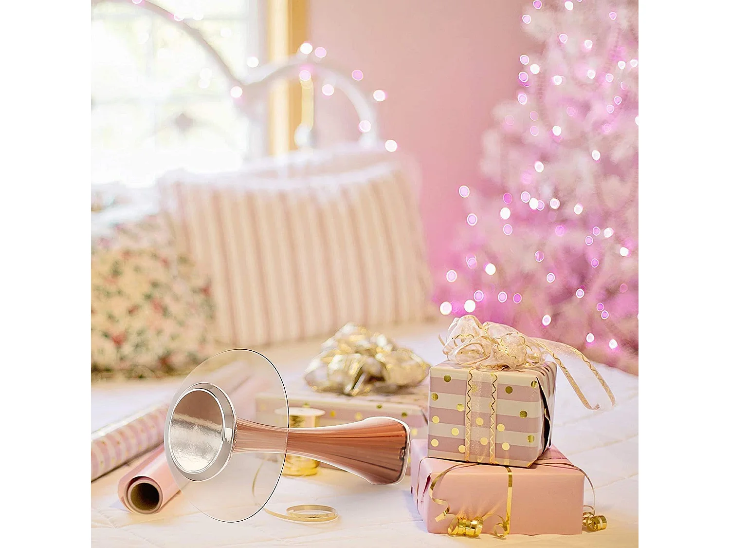 NETTLIFE Nachtkastentafel - LED - aanraakdimmerbaar, batterij, daglichtlamp, met USB.