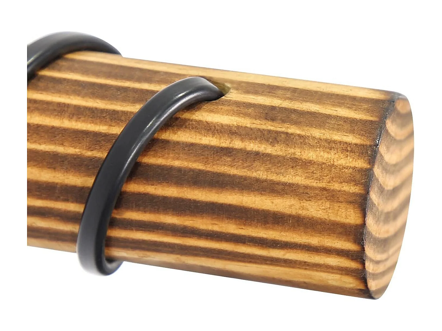 NETTLIFE Interieurwandbeplating hout vintage retro met industriële ontwerp schakelaar, zwarte E27 -wandspots met metaal.