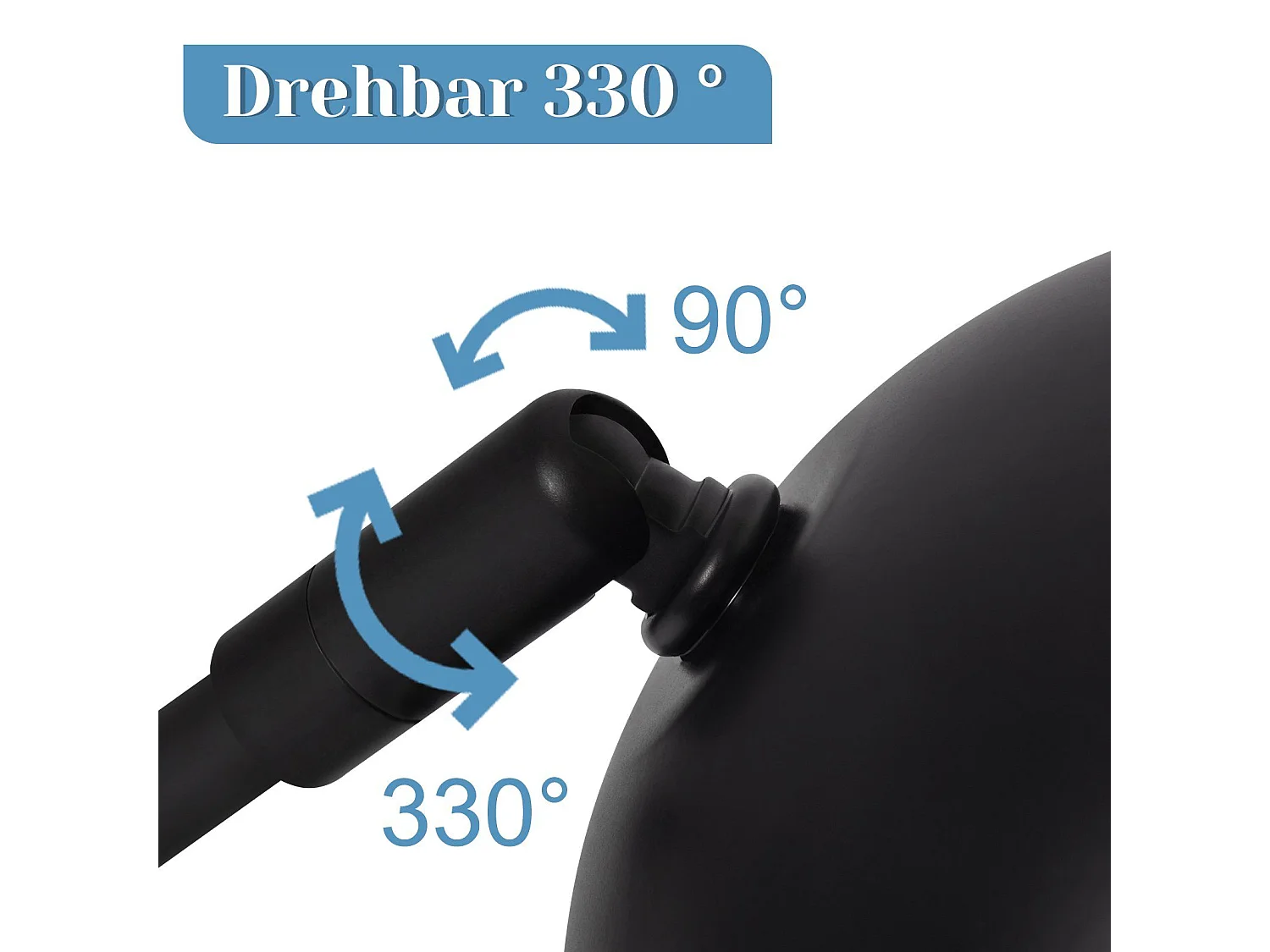 NETTLIFE spots muraux applique en bois avec interrupteur - applique E27 spot mural orientable métal noir lampe de couloir vintage intérieur