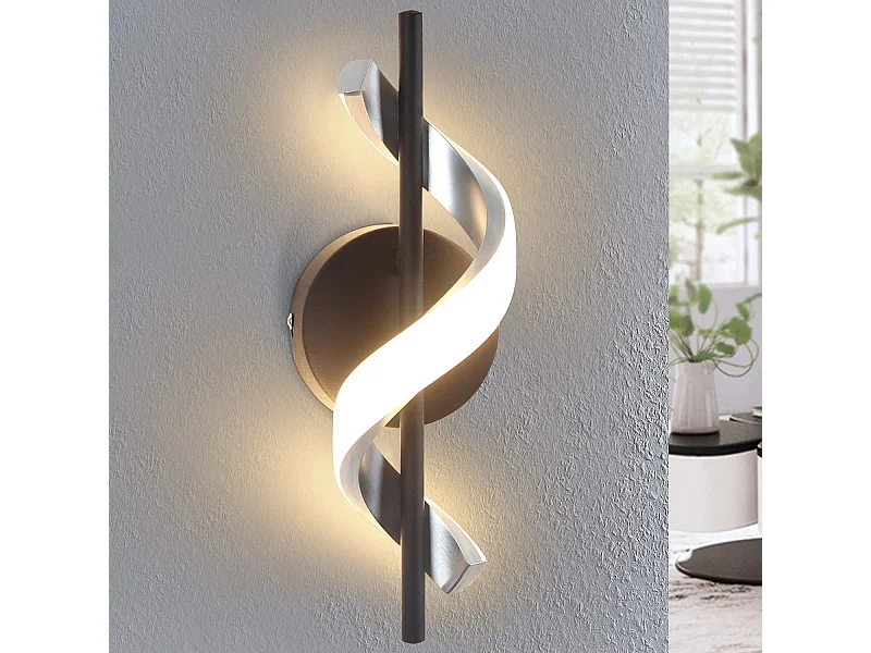 NETTLIFE wandverwende LED - binnenverwende, moderne design, gang - en slaapkamerlamp, 3000K, warme witte traplamp.