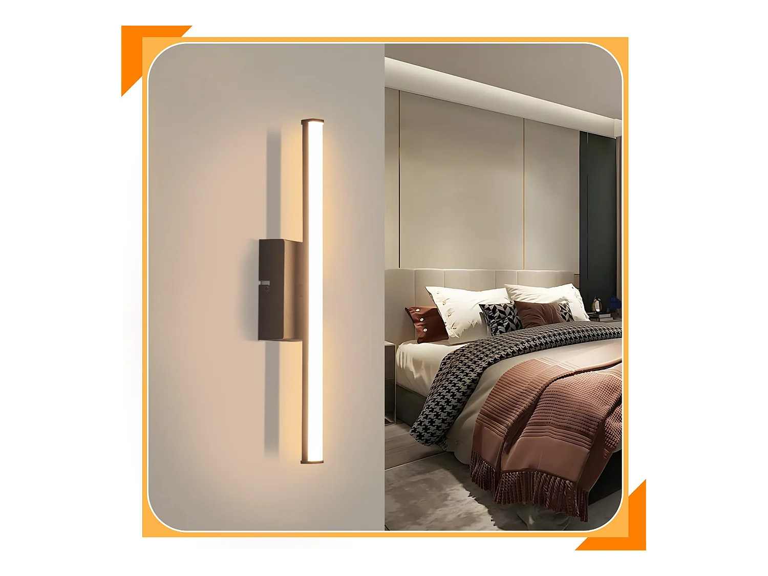 NETTLIFE Deckenleuchte Wohnzimmer Deckenleuchte Schlafzimmer: Moderne Wohnzimmerlampe 6W 3000K Innen Küchenlampe Warmweiß Design