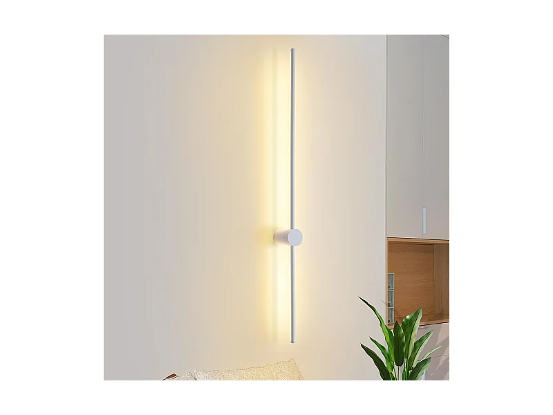 Applique Murale LED Applique Intérieure Moderne 100 Cm Blanc Chaud 3000 K Orientable