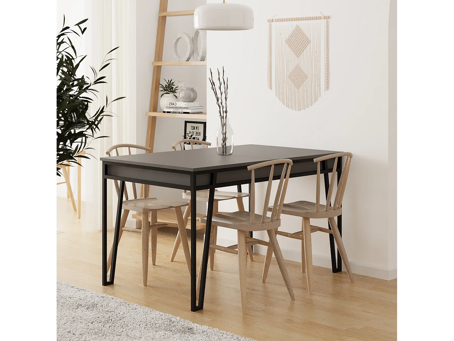 Esstisch PAL - 132 x 80 x 76 cm