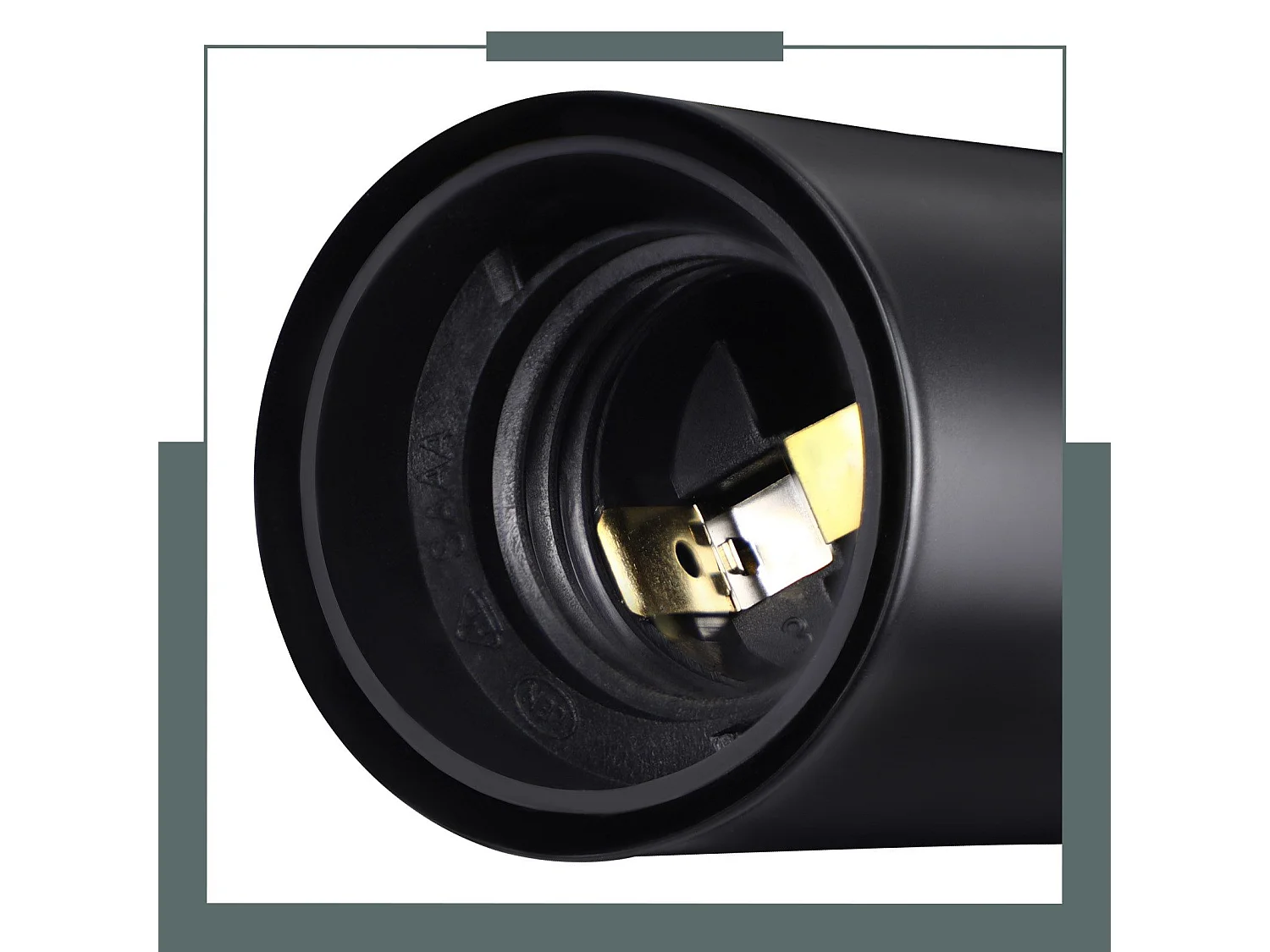 NETTLIFE Plafondlamp 4xE27 - zwart - vintage - metaal - rond - industriële keukenlamp - 17.5cm - voor keuken hal slaapkamer woonkamer bar - zonder lampen