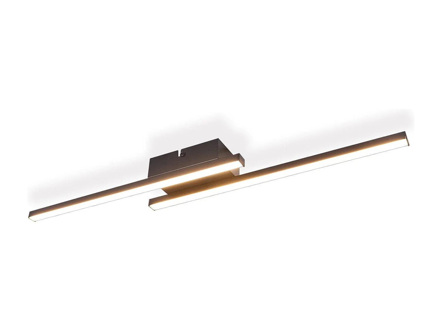 NETTLIFE Plafonnier LED blanc 12W 3000K moderne