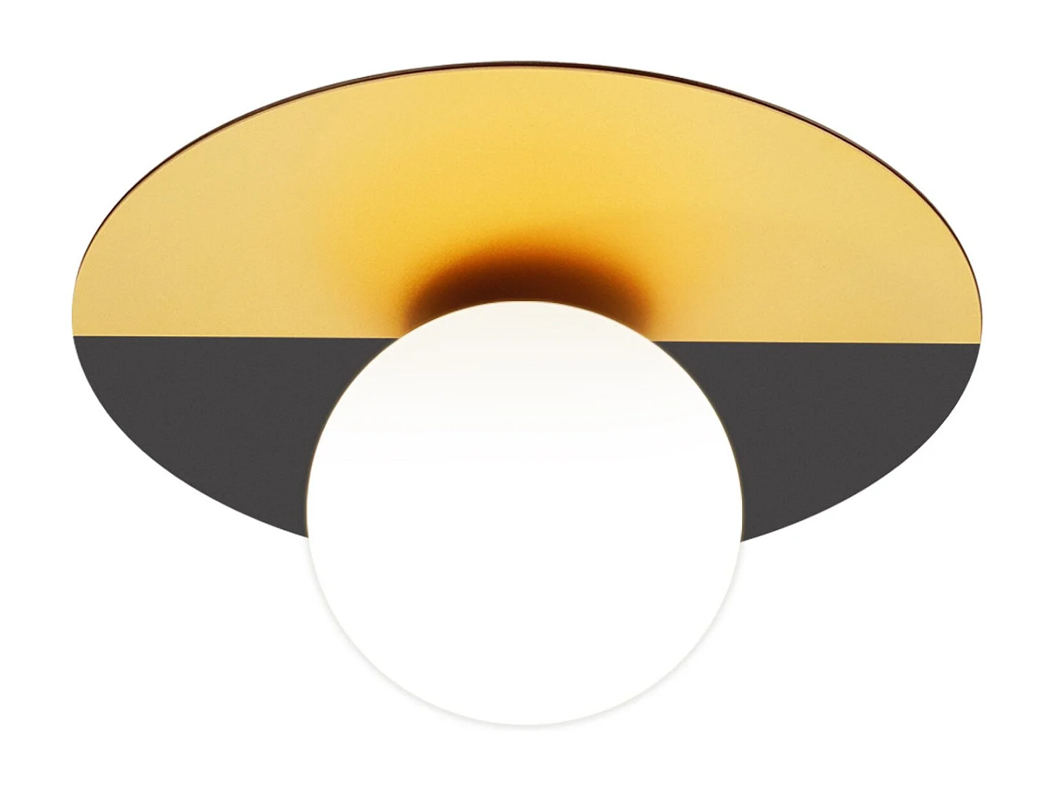 NETTLIFE applique murale vintage verre et métal design moderne E14