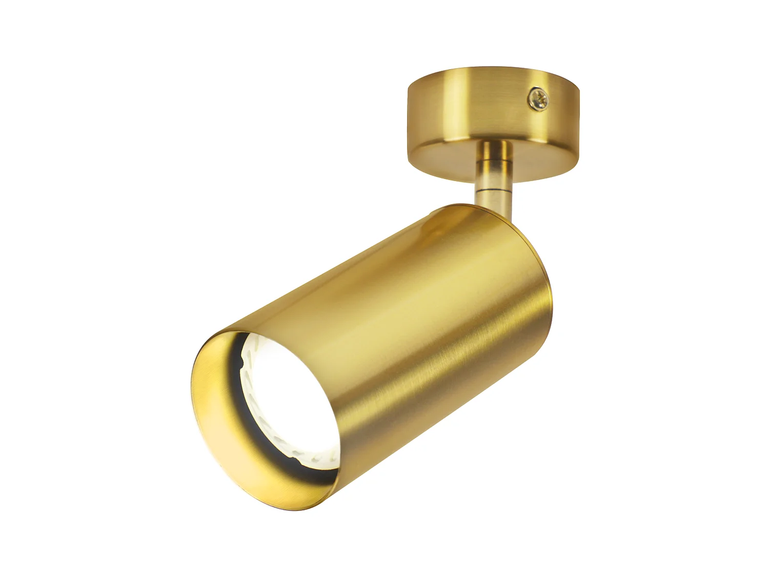 NETTLIFE Plafonnier LED spot de plafond GU10 rotative à 330°métal vintage rétro