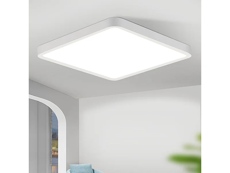 NETTLIFE Lampa sufitowa LED 23CM biała 18W 6500K