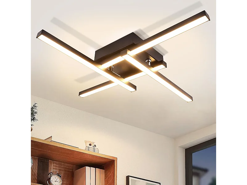 Modernes Design, warmweiße LED-Deckenleuchte, 24 W, 3000 K