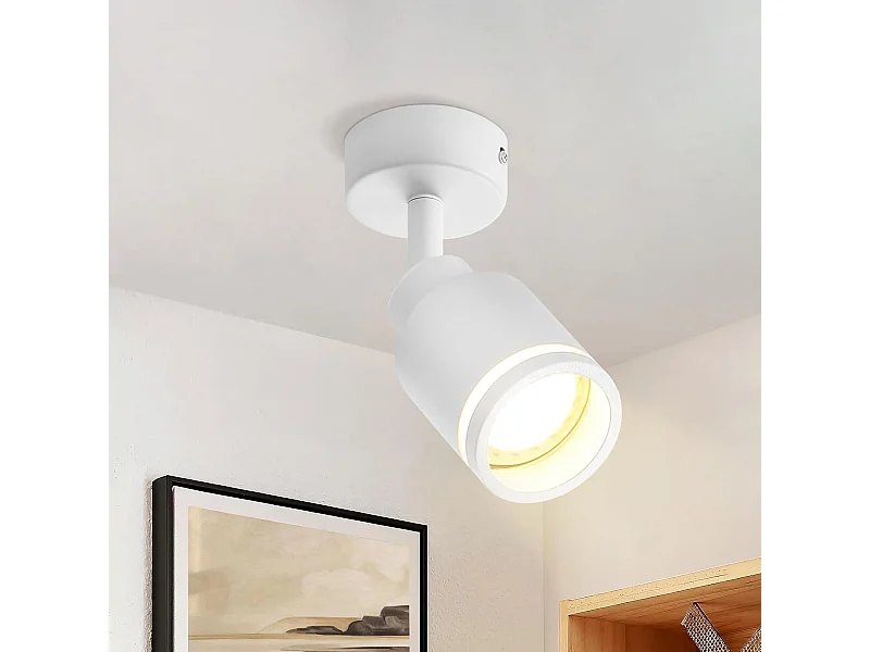 NETTLIFE Spot de plafond plafonnier moderne 1 ampoule orientables GU10