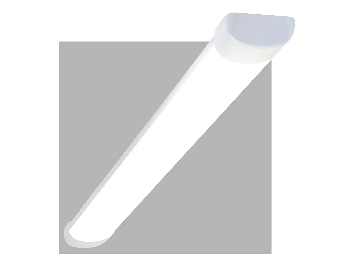 NETTLIFE Plafondlamp LED Vochtbestendige lamp 120 cm IP44 Plafondverlichting Lang Werklamp 1xLED TL 36 W Neutraal wit Licht 4000 K