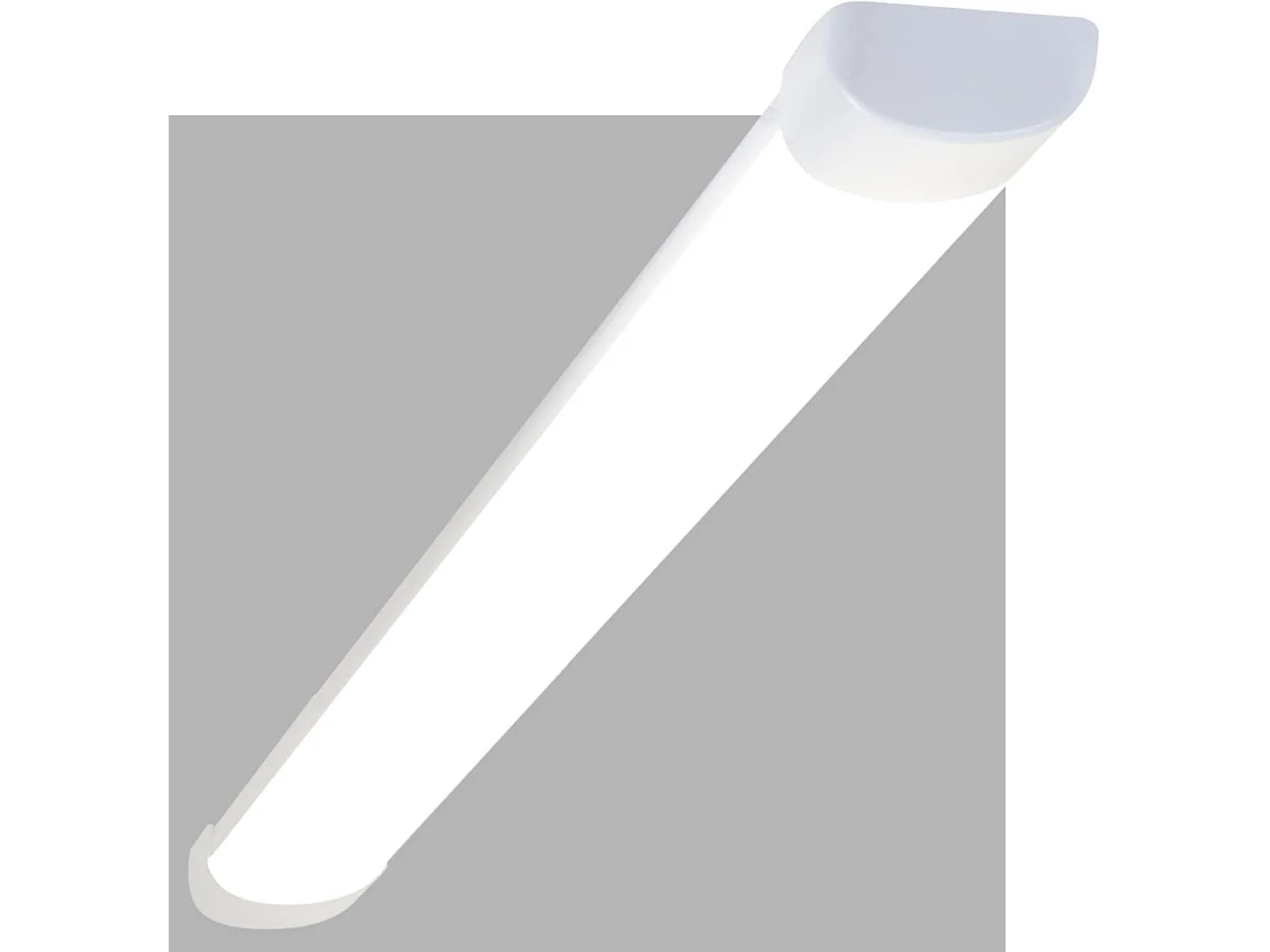 NETTLIFE Plafondlamp LED Vochtbestendige lamp 120 cm IP44 Plafondverlichting Lang Werklamp 1xLED TL 36 W Neutraal wit Licht 4000 K