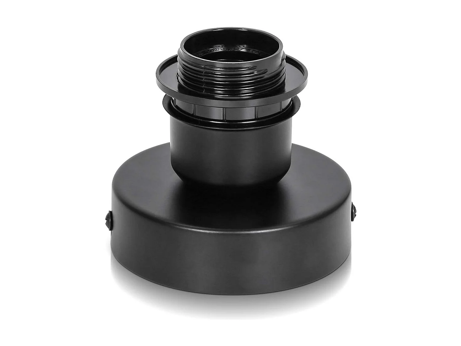 NETTLIFE Plafonnier vintage plafonnier 2 lampes de couloir rétro noir E27 max.40W Sans ampoules