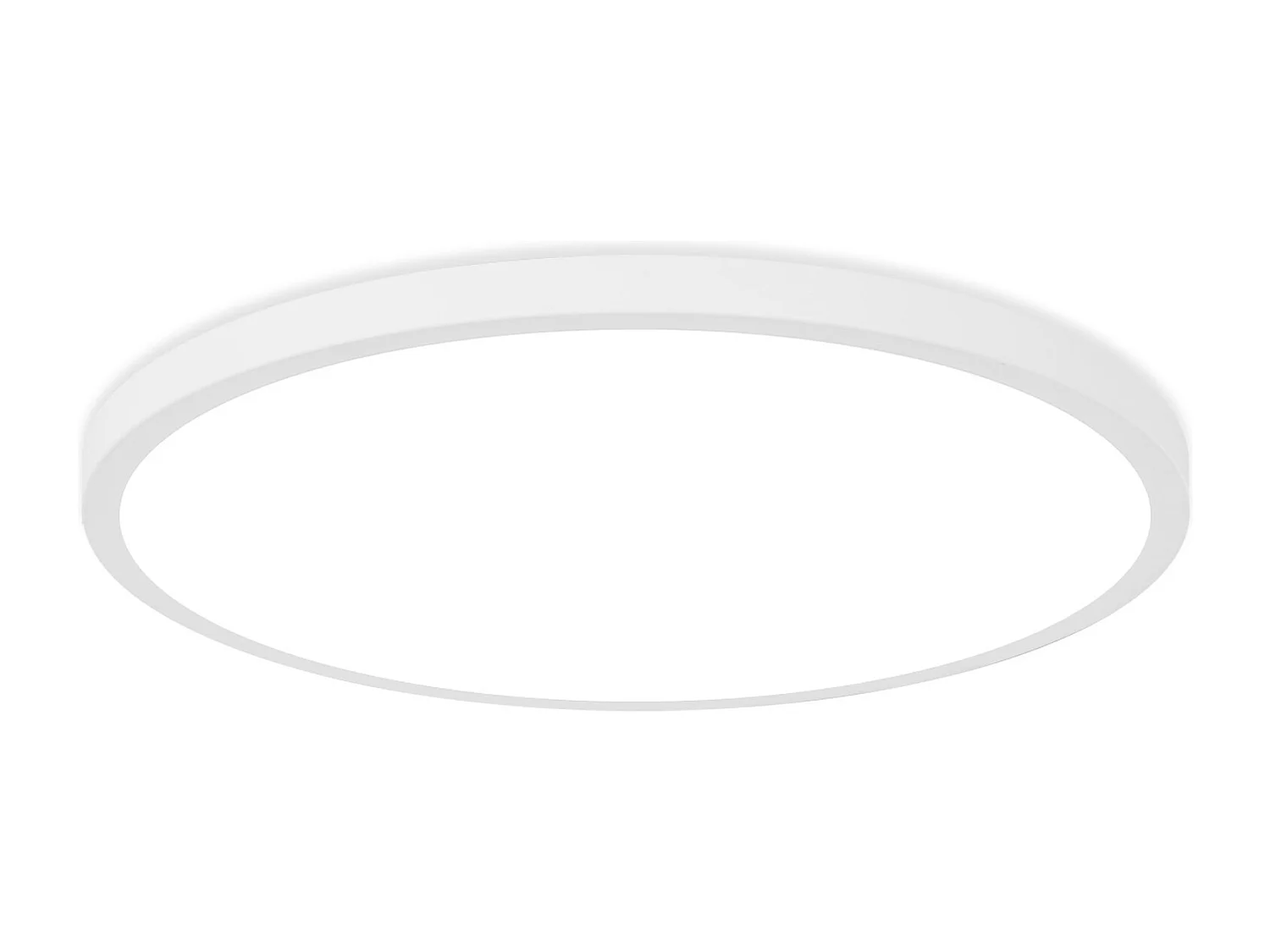 NETTLIFE plafonnier LED salle de bain Ø30cm lampe chambre lampe cuisine plate 4000K 18W lampe salle de bain IP44