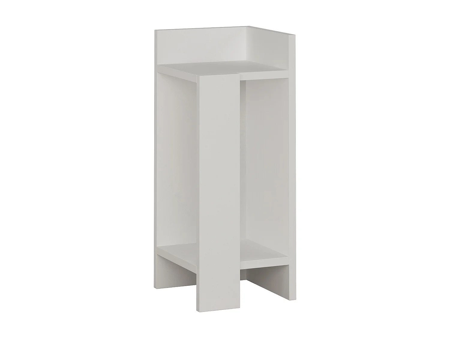 Nachttisch ELOS- Weiß Rechtes Modul, 60x25x27