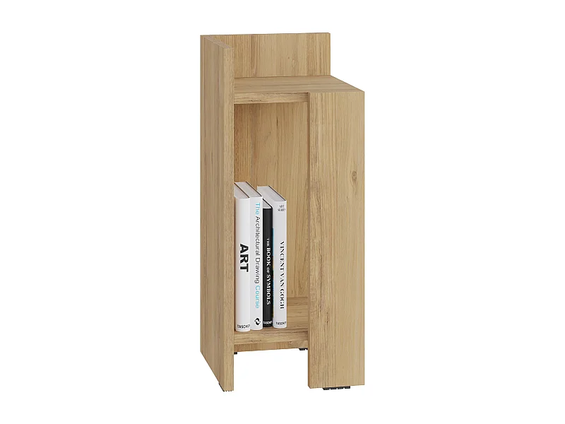 Nachttisch ELOS Modul Links  -Eiche - 25 x 25 x 60 cm