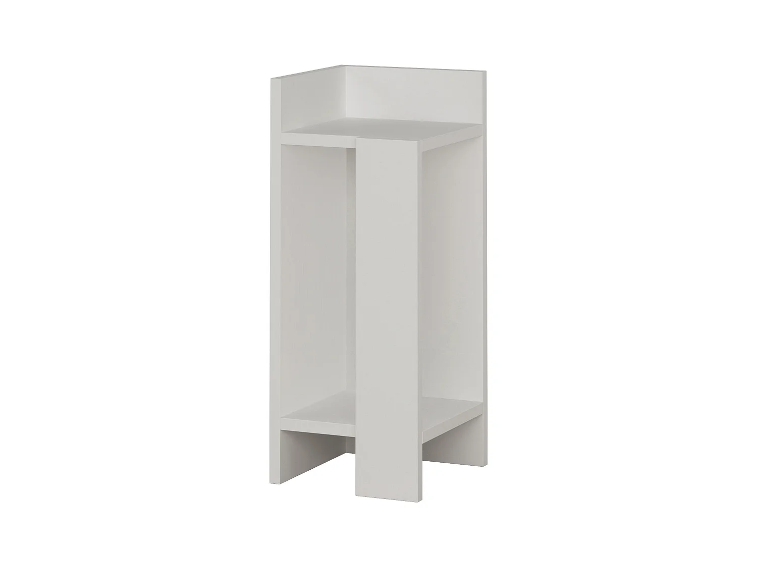 Nachttisch ELOS- Weiß Linkes Modul, 60x25x27