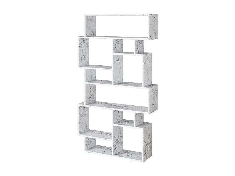 Bücherregal KARMATO - Carrara - 96 x 25,5 x 168,5 cm