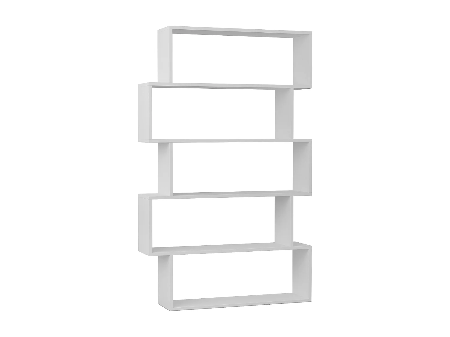 Libreria KAT-colore naturale chiaro, 100x161x24