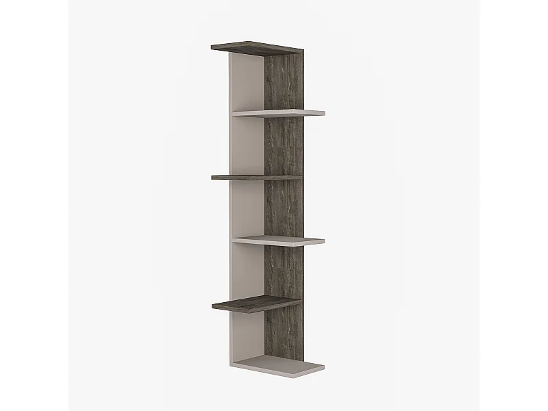 Etagère d'angle SASO beige, 42x89x20