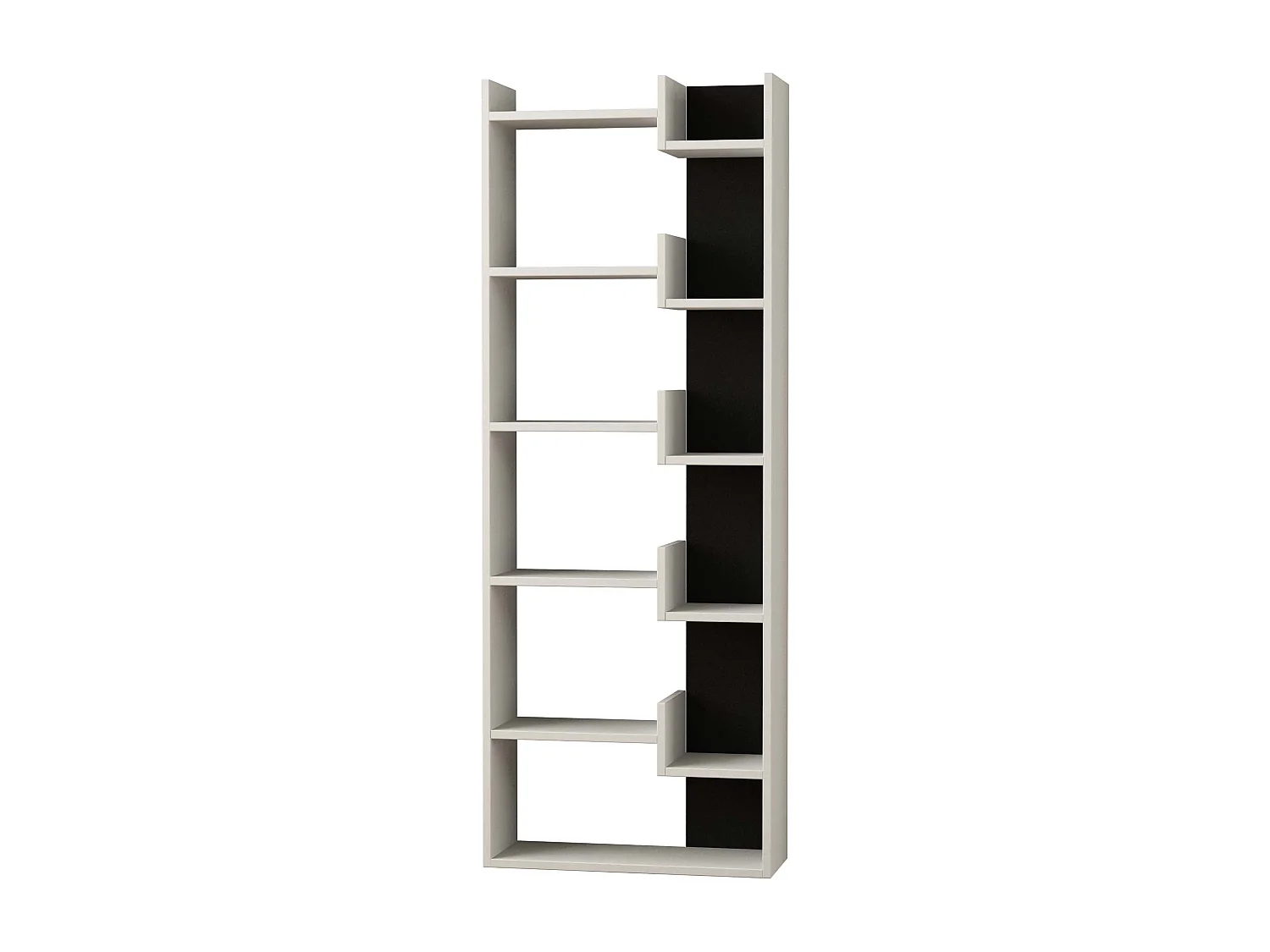 Libreria OPPA - Bianco, 60,5 x 22 x 162,4 cm