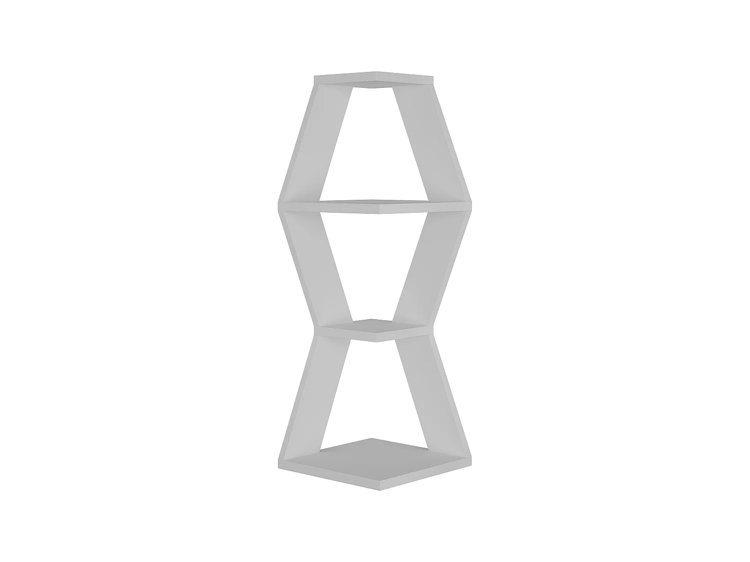 Regal SABLOR - Weiß, 30x86x30
