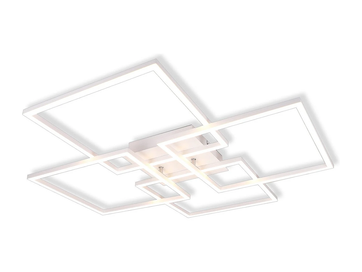 NETTLIFE plafonnier LED 4 blanc moderne 32W 3000K