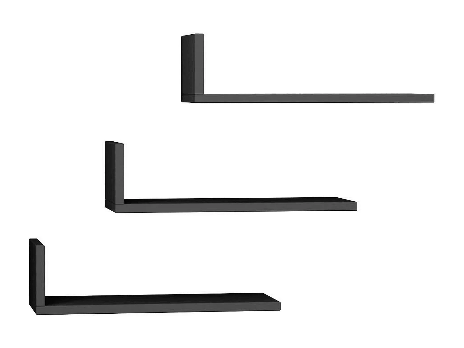 Etagère RAF - anthracite, 50x14x20