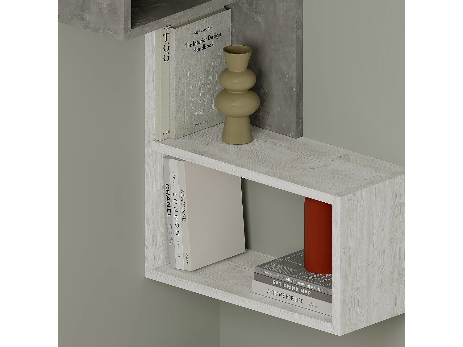 Scaffale PART - Bianco, 67x82x47