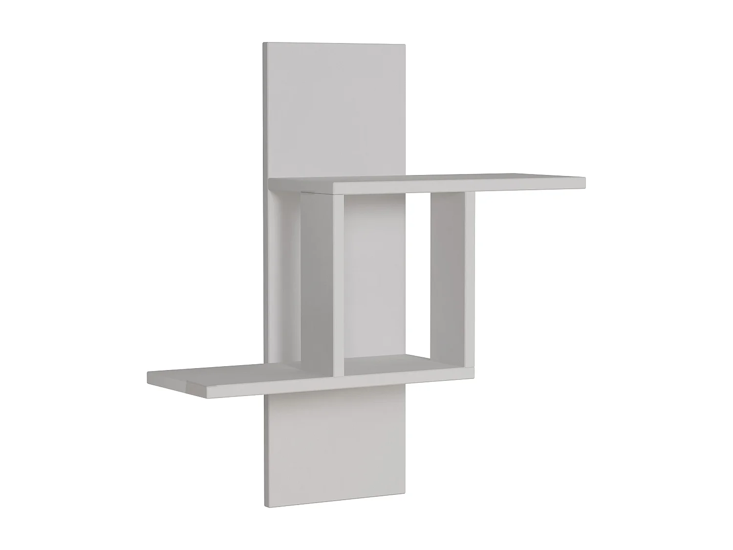 Scaffale MILL - bianco, 64x70x20