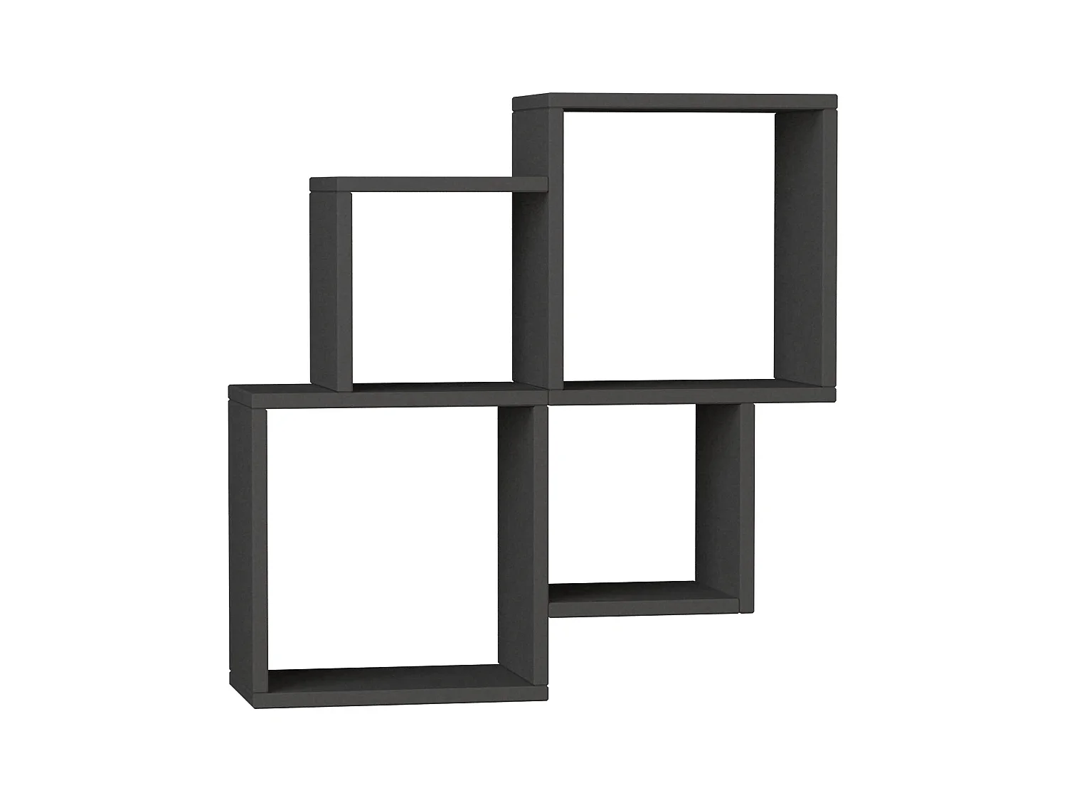 Mensola OYO - antracite, 100x72x22
