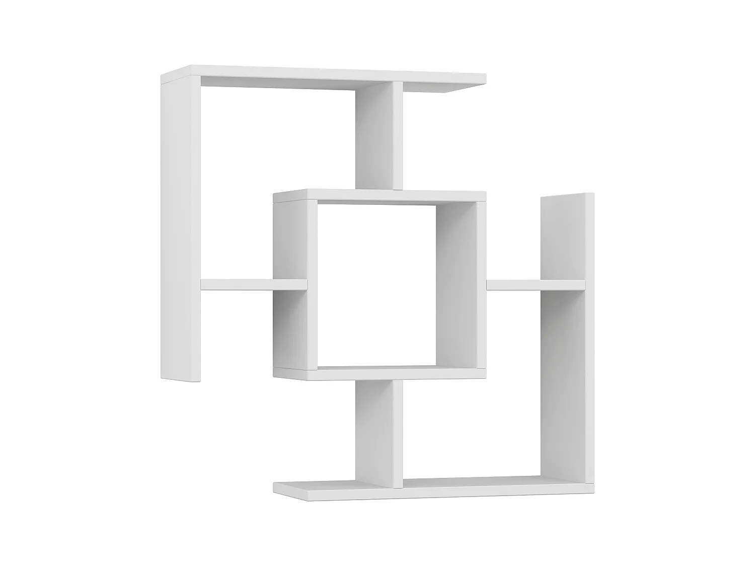 Mensola PARANTEZ - Bianco, 72x72x20