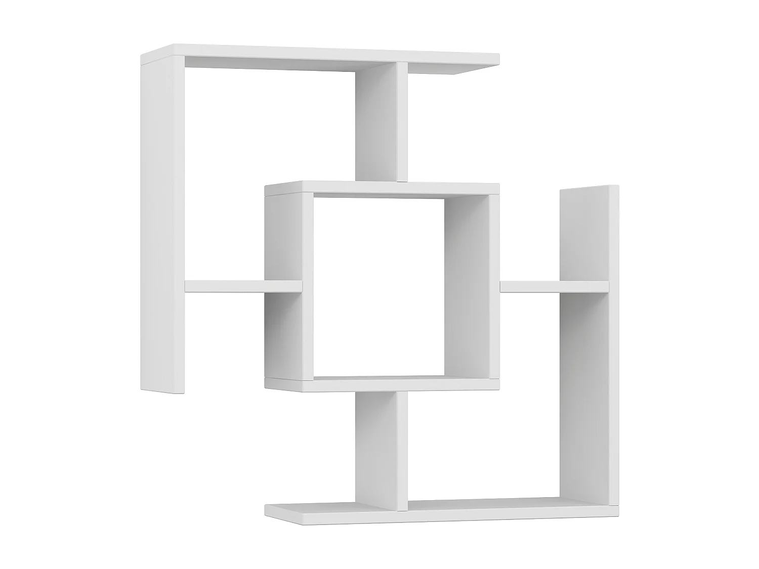 Regal PARANTEZ - Weiß, 72x72x20