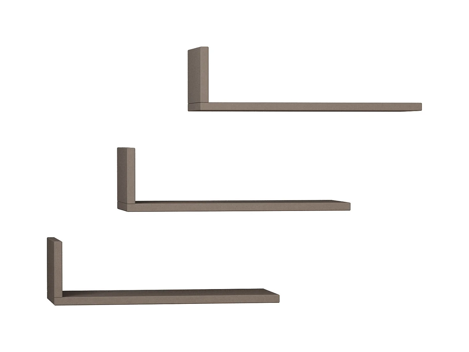 Mensola RAF - beige, 50x14x20