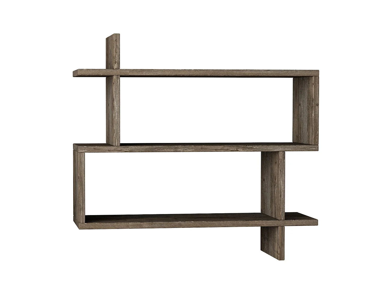 Regal PARALEL - Dunkelbraun, 70x65x22