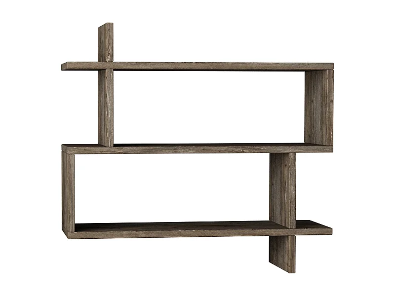 Regal PARALEL - Dunkelbraun, 70x65x22